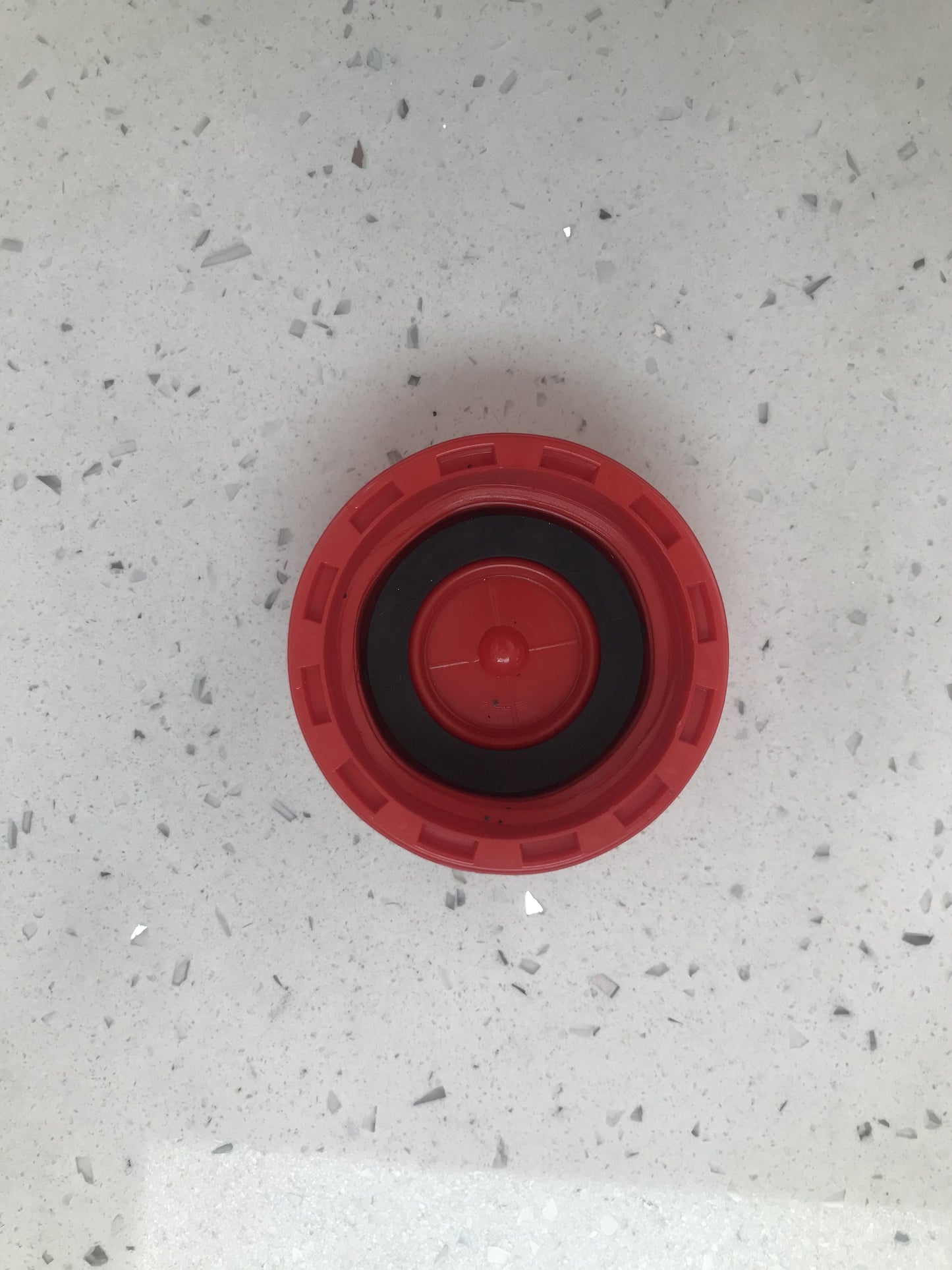 Fuel tank cap red