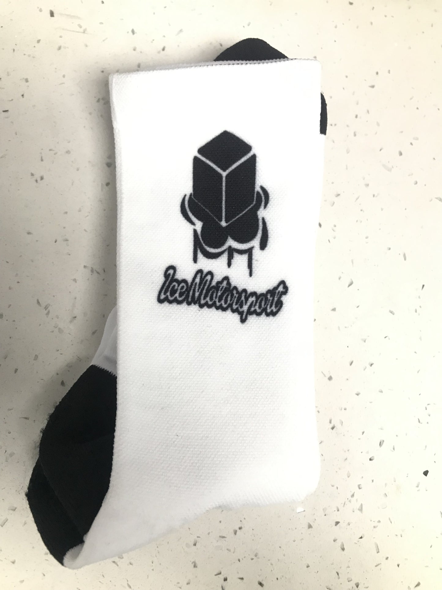 WHITE ICE MOTORSPORT SOCKS. M