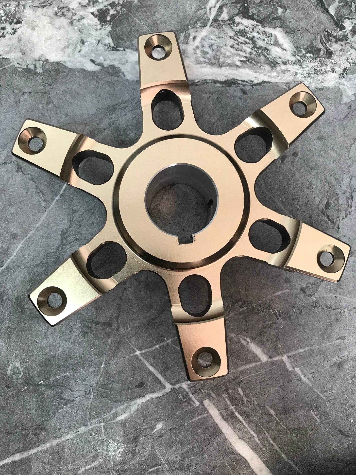 Sprocket support Ø30mm mod.R with screws
