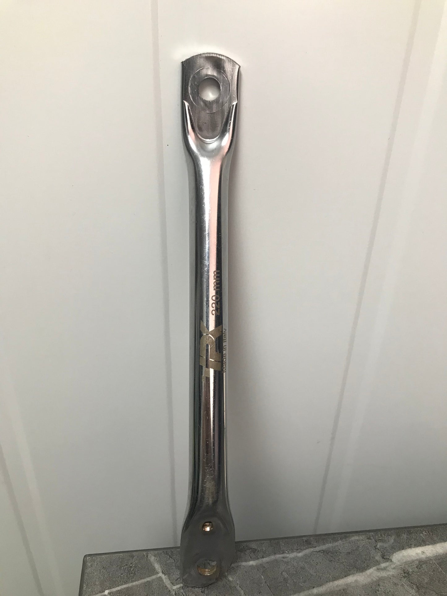 Seat support L220mm chromed