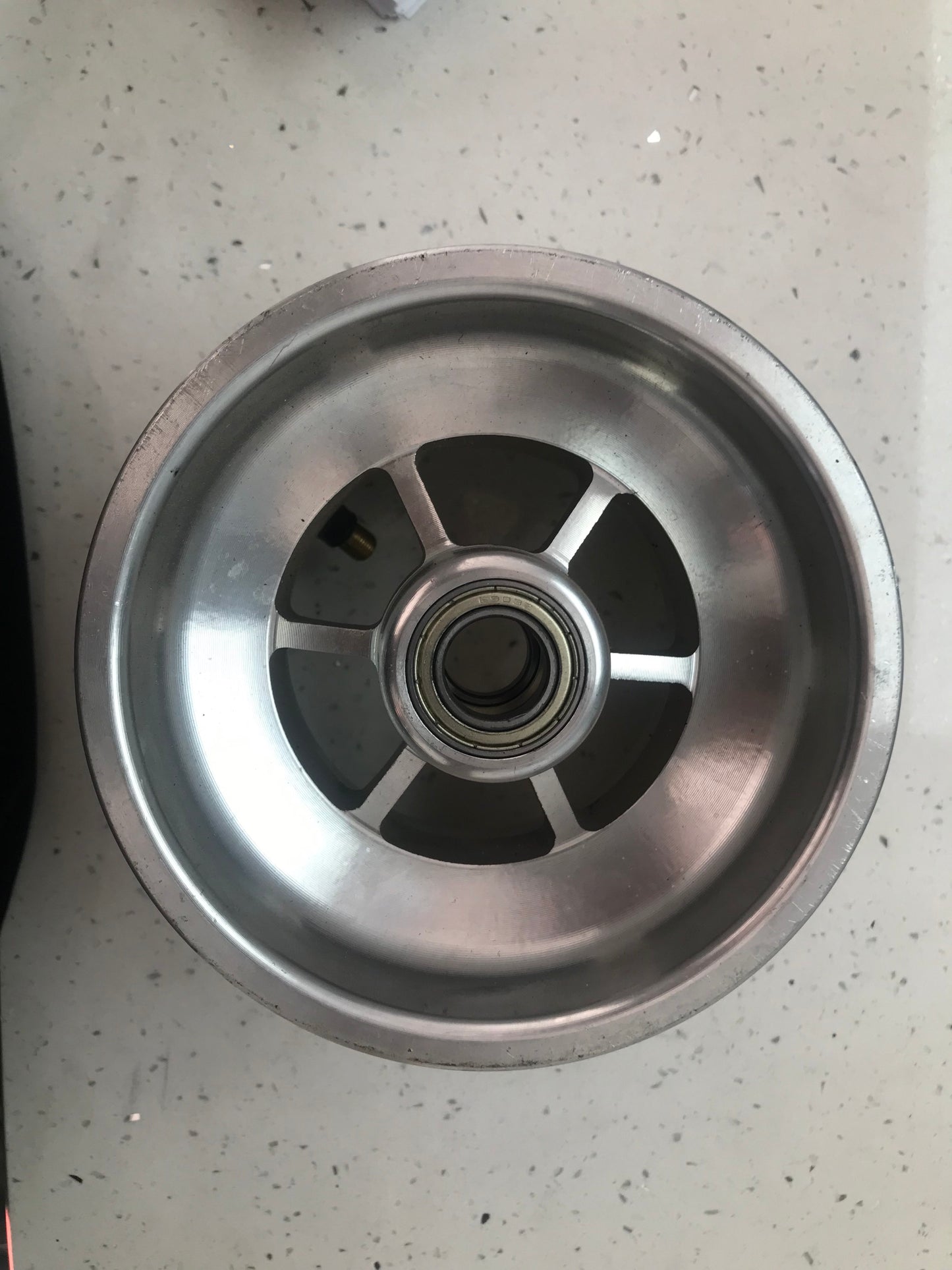 Vented aluminium front rim 130mm (Rain)(SET OF 2)