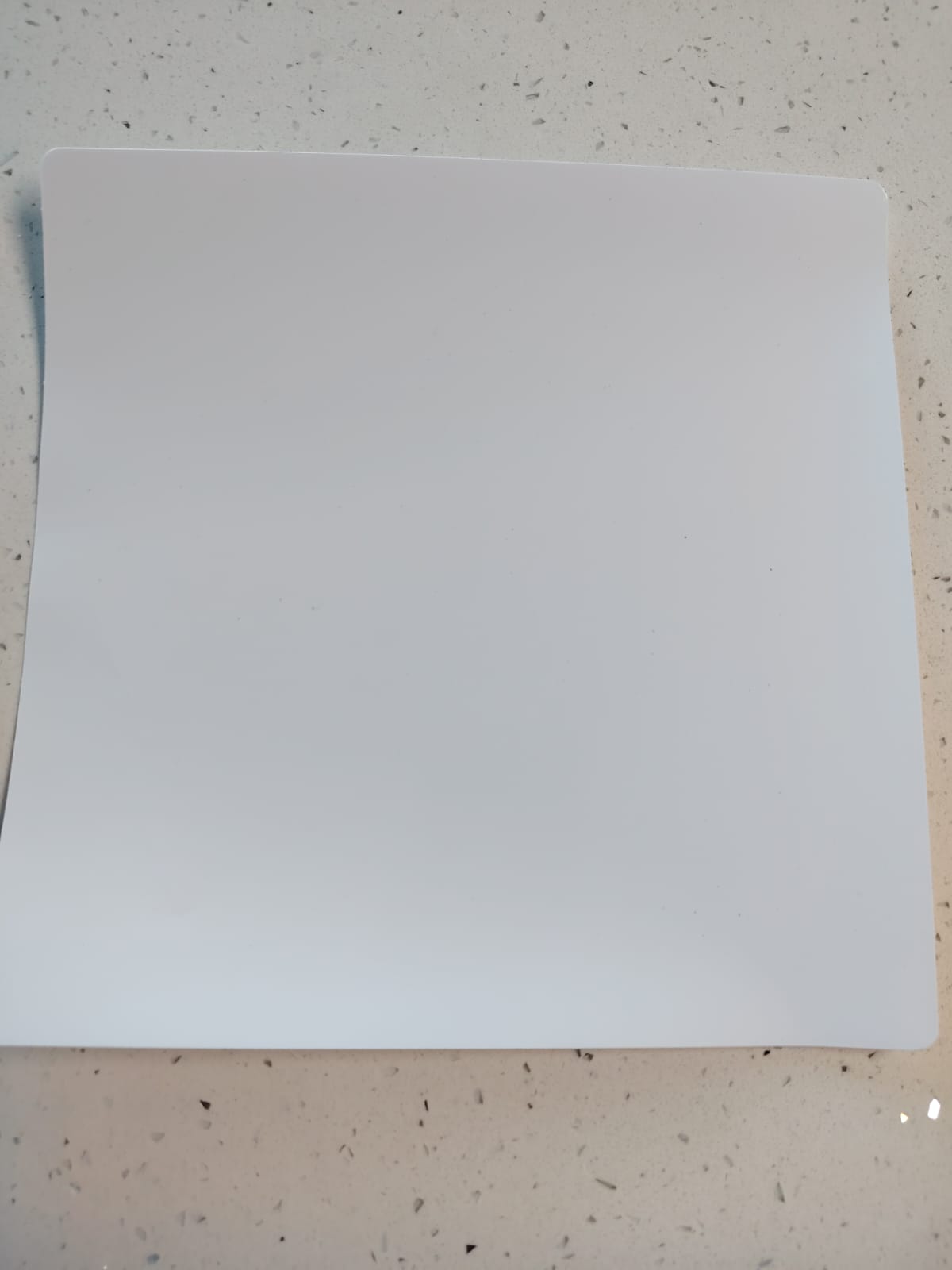 White Number Backing