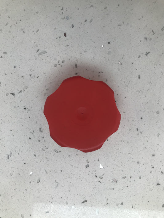 Fuel tank cap red