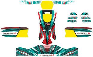 FK Sticker Kit MK20 Senior kart