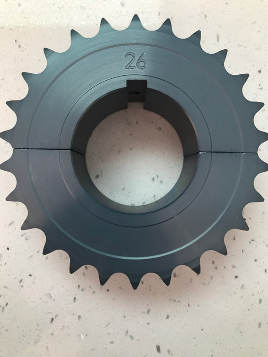 KZ sprocket Ø50mm 26 teeth ergal.