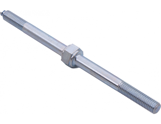 Rear bumper screw galvanized white