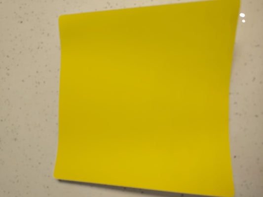 Yellow Number Backing