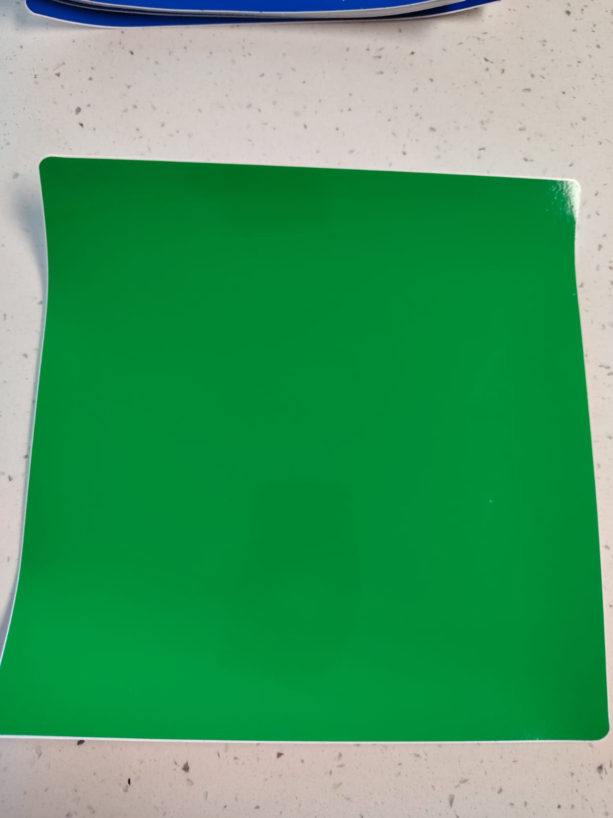 Green Number Backing